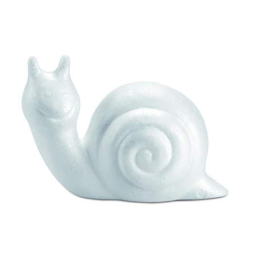 Styrofoam snail 10,5cm